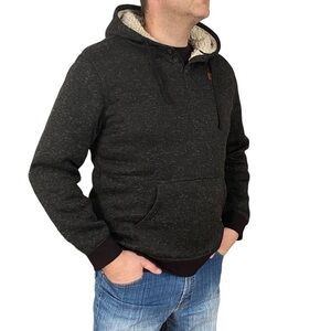 O'Neill Men’s Warm Fleece Sherpa lined Hoodie,  XL